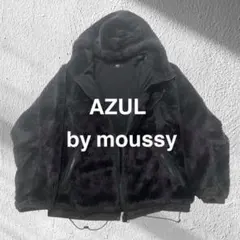AZUL by moussyアズールバイマウジー ファーパーカーブルゾン Sのサムネイル