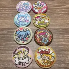 ナルミヤキャラクターズ刺繍缶バッジ　8種セット メゾピアノ　エンジェルブ