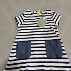 ZARA BabyGirl ボーダーワンピース 86cmのサムネイル