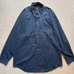 CHAPS Ralph Lauren チャップス　長袖シャツ ブルーグリーン