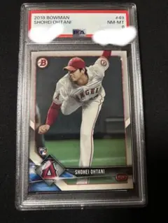 大谷翔平PSA8 ルーキーカードtopps bowman mlb bbm - メルカリ