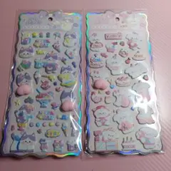 おしりシール 2枚セット マシュマロシール