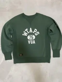WTAPS クルーネック スウェット グリーン Sのサムネイル