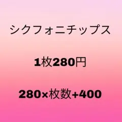 SIXFONIA シクフォニチップス グッズセット