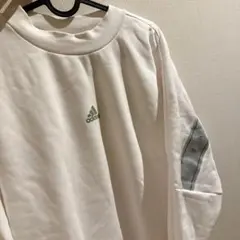 訳あり　未使用　adidas 裏起毛　スウェット　トレーナー　L レディース