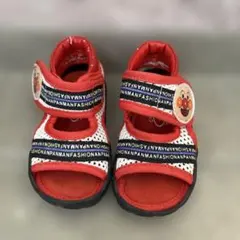 アンパンマン　サンダル　13cm 赤