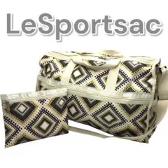 LeSportsac レスポートサック 2way ショルダーバッグ バストン 柄
