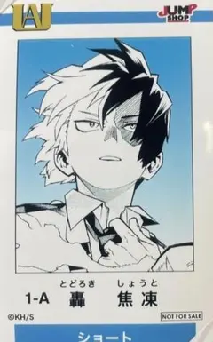 僕のヒーローアカデミア　フェア ジャンショ　ミニブロマイド 轟焦凍