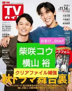 柴咲コウ　横山裕　切り抜き　週刊TVガイド　11.14号