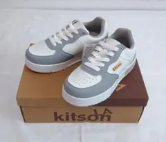 Kitson スニーカー 白×灰 22～22.5cm相当 未使用 箱ダメージ品のサムネイル