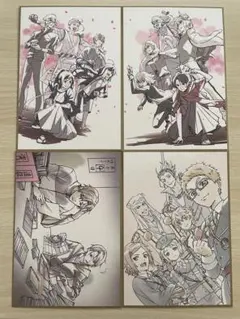 特 刀剣乱舞 花丸 映画 特典 色紙セット