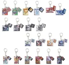 全20種 ポケモン パッケージ＆カートリッジキーホルダーコレクション コンプ 20種 ポケモン パッケージ＆カートリッジキーホルダーコレクション