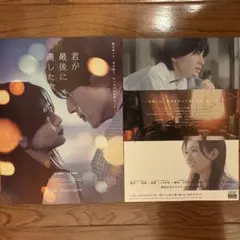 君が最後に遺した歌　フライヤー5枚セット