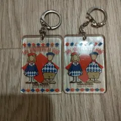 サンリオ　ザボードビルデュオ　キーホルダー 2個セット