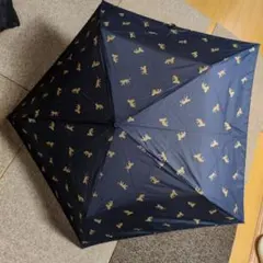 豹柄 折りたたみ傘 晴雨兼用
