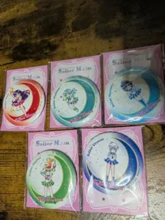 セーラームーン 缶ミラー 5個セット