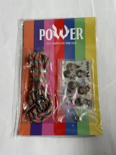 ♡ ジャニーズWEST POWER グッズ スマホストラップ　WEST.