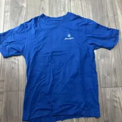 Eddie Bauer 青 Tシャツ M