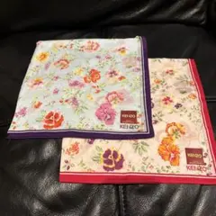 KENZO ハンカチ 2枚セット 花柄のサムネイル