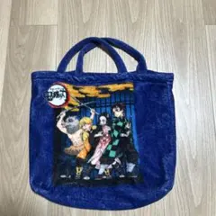 鬼滅の刃 キャラクター バッグ ネイビー