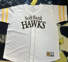 ソフトバンクホークスレプリカユニフォーム　栗原選手旧背番号XL