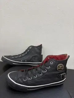 USED★42★Lewis Leathers スニーカー★上質レザーのハイカットのサムネイル