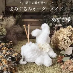 【あずき様専用】　あみぐるみ　オーダーメイド　ぬいぐるみ　アートドール
