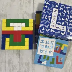 エルじつみき 木製ブロック 知育玩具／こどもちゃれんじ じゃんぷエデュトイ