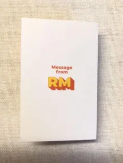 BTS Butter メッセージカード　RM