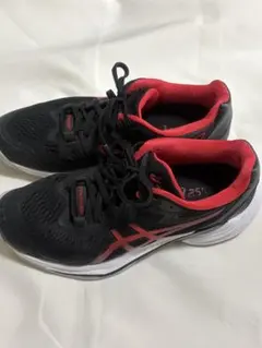 asicsバレーボールシューズ　SKY ELITE FF2 24.5㌢　赤/黒のサムネイル