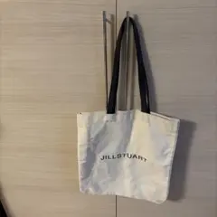 JILLSTUART トートバッグ キャンバス地 ホワイト ブラックのサムネイル