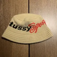 STUSSY ニットバケハ　バケットハット　サイズ　L/XL