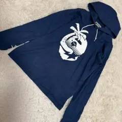 A Bathing Ape イラスト入りパーカー ネイビー S カジュアルのサムネイル