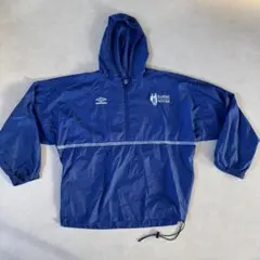 UMBRO ビンテージ ナイロンパーカー ビッグサイズ 青