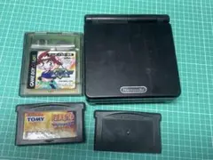 動作未確認　ゲームボーイアドバンスSP ブラック　充電器なし