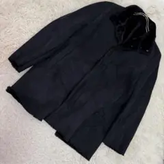 Calvin Klein ムートンコート ブラック M カジュアル シンプル