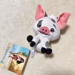 モアナと伝説の海2 マスコット　ぬいぐるみ プア　ディズニーのサムネイル