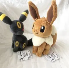 ポケットモンスター ほぺぴた ぬいぐるみ ポケモン イーブイ ブラッキー