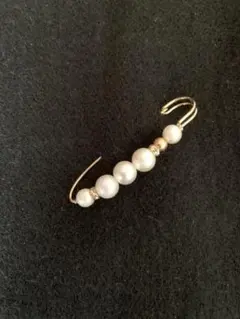 パール ゴールド ブローチ 【未使用 新品】