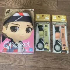 TinyTAN B Q posket V フィギュア ネックストラップ おまけ付