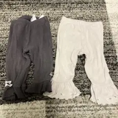 mamaraku 90サイズ パンツ 2枚セット