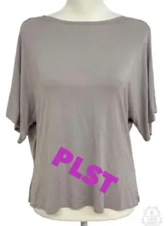 ★美品★ プラステ  カットソー バックドレープ PLST レーヨン