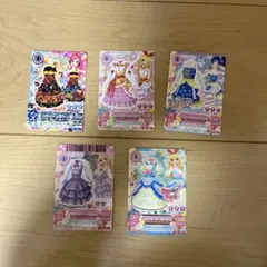 ☆アイカツカード☆ 5枚セット2500円！お値下げ交渉多少なら可能です