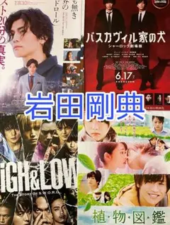 岩田剛典　フライヤー切り抜きセット
