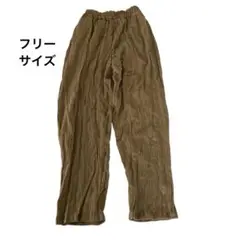 パンツ 100cm 黄土色 ポケット付き