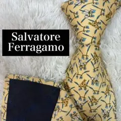 Salvatore Ferragamo ネクタイ ビジネス N-0702