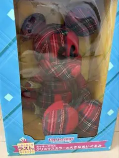 ミッキーマウス クリスマスカラー ぬいぐるみ ラストワン賞のサムネイル