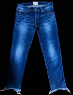 Ungrid インディゴフレイドヘムストスリ インディゴ　24インチ