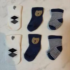 GAP POLOベビー靴下 3足セット　0-3ヶ月