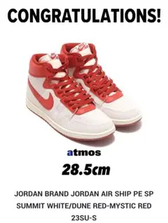 新品未使用★NIKE AIR SHIP Every Game DUNE RED